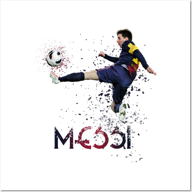 Lionel Messi Wall Art by armaan8014